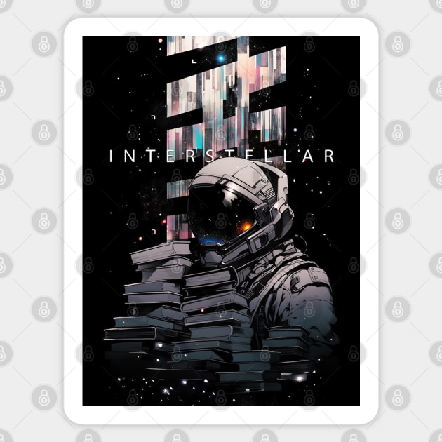 Interstellar Sticker by 2ToastDesign